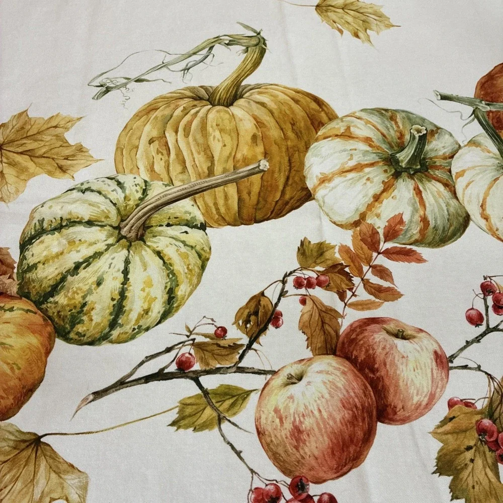Southern Living Tablecloth Fall Autumn Thanksgiving 56x80